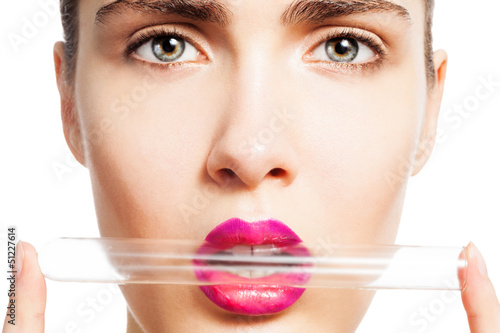 Photo: Makeup testing Makeup testing