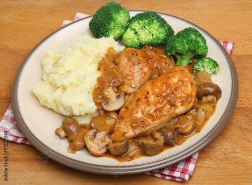 Photo: Chicken Chasseur Dinner Chicken Chasseur Dinner