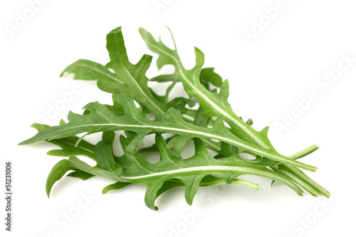 Photo: Ruccola leaves in closeup Ruccola leaves in closeup