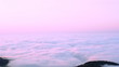 Timelaps of mountains covered in fog