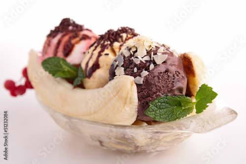 Photo: banana split banana split