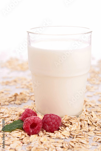 Photo: glass of milk glass of milk