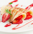 pancakes with strawberries
