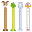 Bumper children meter wall. Wildlife Stickers