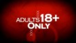 18+ Adults only show animation red xxx background