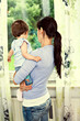 woman with a toddler