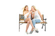 Foto: Freundinnen essen Eis Freundinnen essen Eis