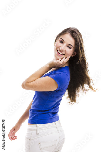 Photo: Beautiful young woman Beautiful young woman
