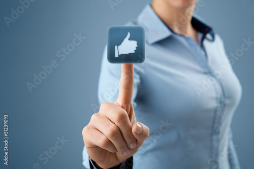Photo: Like - social network Like - social network
