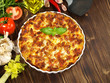 Lasagne mit Zutaten