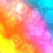 Colour background with bubbles .