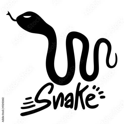 Vector: Sticker snake Sticker snake