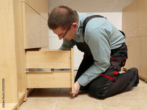 Photo: Furniture assembling Furniture assembling