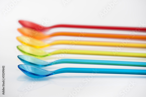 Photo: Posate multicolori Posate multicolori