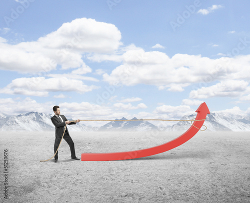 Photo: red arrow red arrow