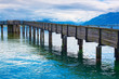 Wooden bridge