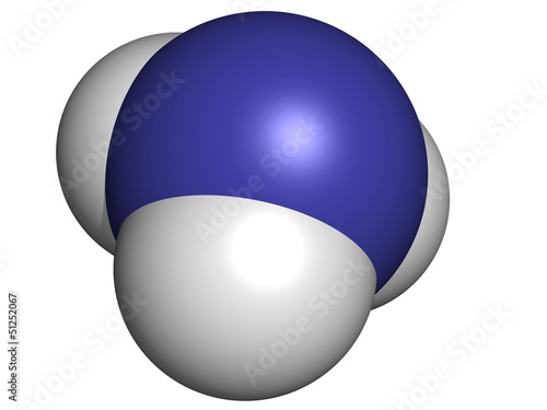 Illustration: Trichloroethylene (TCE) pollutant and obsolete anesthetic, molec Trichloroethylene (TCE) pollutant and obsolete anesthetic, molec
