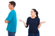 married couple having an argument