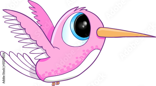Vector: Cute Humming bird Vector Illustration Art Cute Humming bird Vector Illustration Art