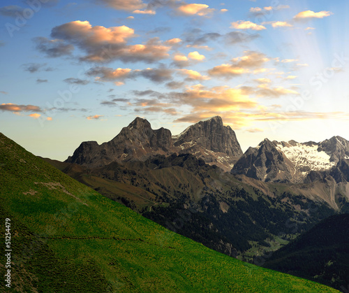 Photo: Marmolada peak,Val di Fassa - Italy Alps Marmolada peak,Val di Fassa - Italy Alps
