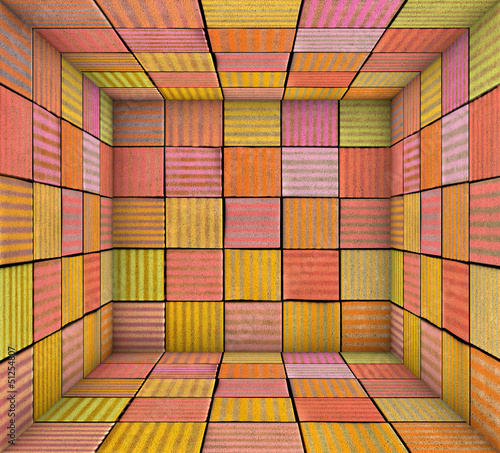 Illustration: graffiti spray paint square tiled empty space graffiti spray paint square tiled empty space