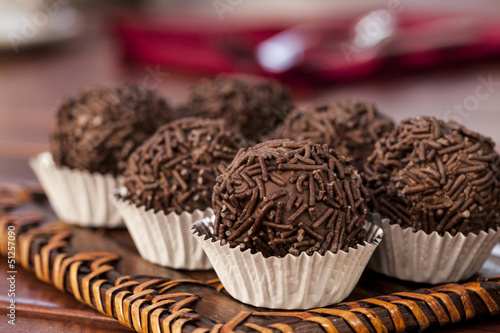 Photo: Brigadeiro a brazilian sweet Brigadeiro a brazilian sweet