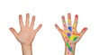 Photo: Hand painted and other clean Hand painted and other clean