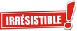 étiquette irrésistible