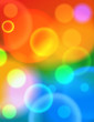 Abstract decorative card