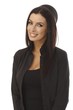 Photo: Portrait of happy stewardess Portrait of happy stewardess