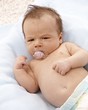 Photo: Suspicious little baby Suspicious little baby