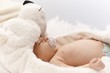 Photo: Adorable sleeping newborn baby Adorable sleeping newborn baby