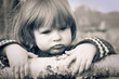 Foto: Distraught little girl Distraught little girl