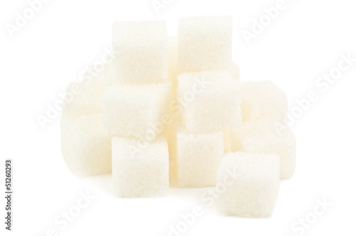 Photo: heap of sugar cube heap of sugar cube