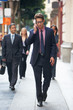 Businessman Outside Office On Mobile Phone