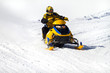 motoslitta gialla