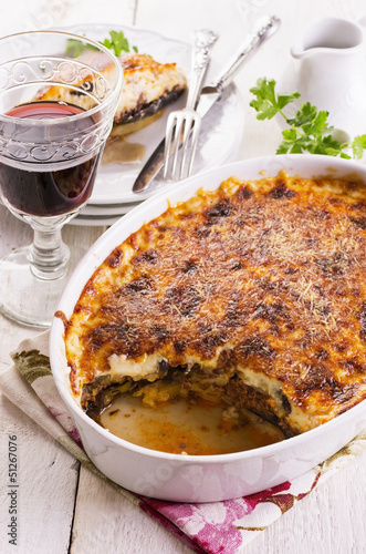 Photo: moussaka moussaka