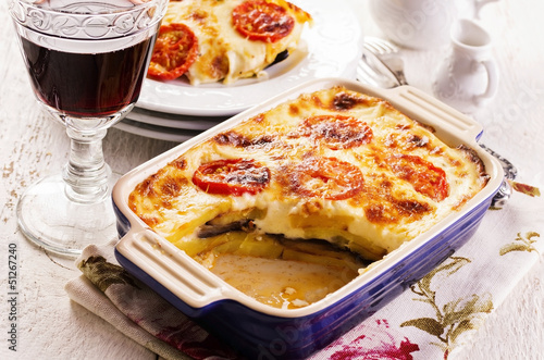 Photo: moussaka moussaka