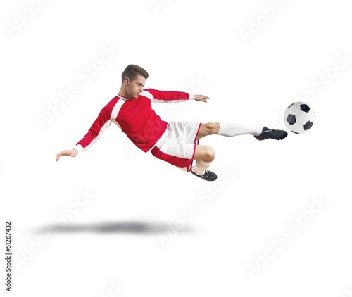 Photo: Footballer Footballer