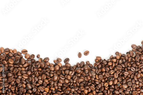 Photo: coffee beans with copyspace coffee beans with copyspace