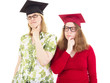 Two female graduates