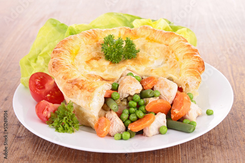 Photo: chiken pot pie chiken pot pie