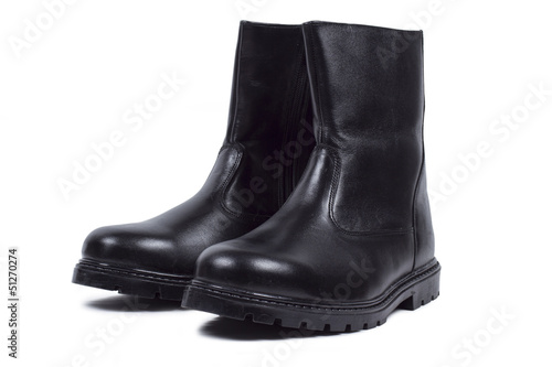 Photo: shoes on the white background shoes on the white background