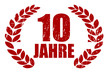 stempel, 10 JAHRE