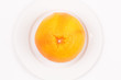 Foto: Grapefruit auf Teller Grapefruit auf Teller