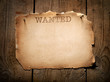 Old paper on the wood background