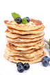 Pancakes with blueberries