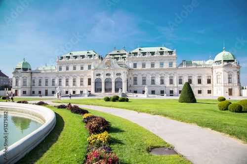 Photo: The Belvedere Palace. The Belvedere Palace.