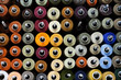 Reels with colorful threads