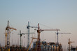 Construction cranes